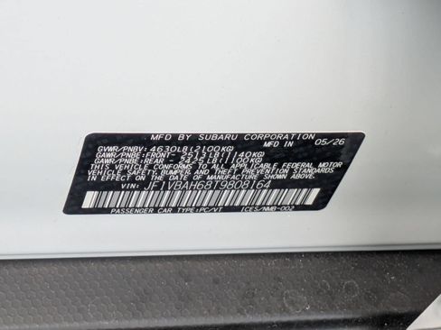 New 2026 Subaru WRX AWD/4WD image 26