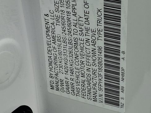 New 2025 Honda Ridgeline Sport image 14