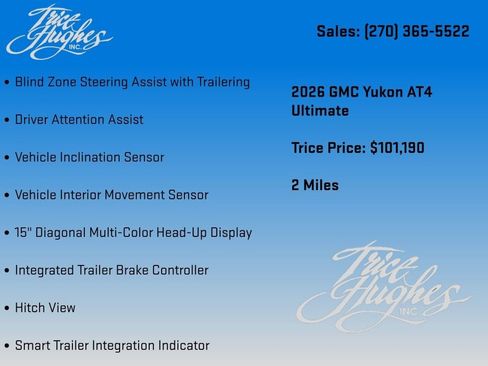 New 2026 GMC Yukon AT4 Ultimate AWD/4WD image 29