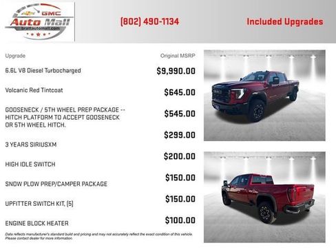 Used 2026 GMC Sierra 2500 AT4X AWD/4WD image 4