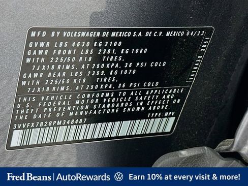 Used 2023 Volkswagen Taos S w/ Driver Assistance Package AWD/4WD image 31