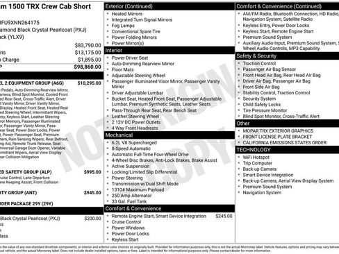 Used 2022 RAM 1500 TRX w/ TRX Level 2 Equipment Group image 23