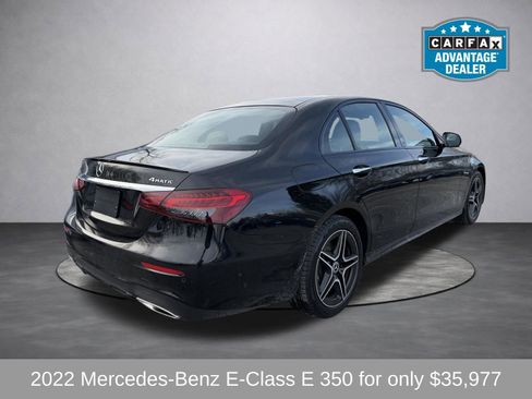 Used 2022 Mercedes-Benz E 350 4MATIC Sedan image 3