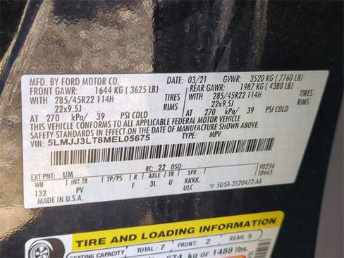 Used 2021 Lincoln Navigator L Reserve image 10