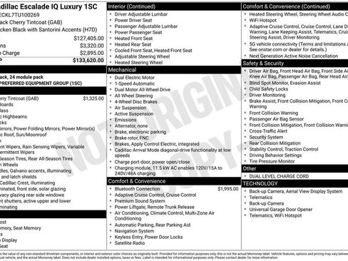 New 2026 Cadillac Escalade IQ Luxury 1 AWD/4WD image 4