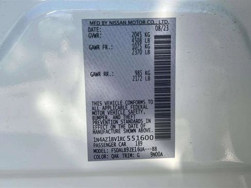 Used 2024 Nissan Leaf S FWD image 22