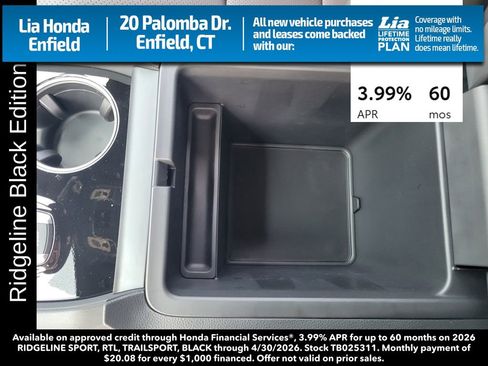 New 2026 Honda Ridgeline Black Edition image 28