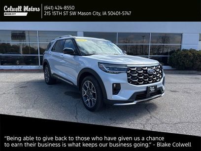 Used 2025 Ford Explorer Platinum w/ Ultimate Package