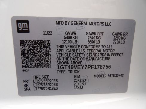 Used 2023 GMC Sierra 3500 AT4 w/ AT4 Preferred Package AWD/4WD image 68