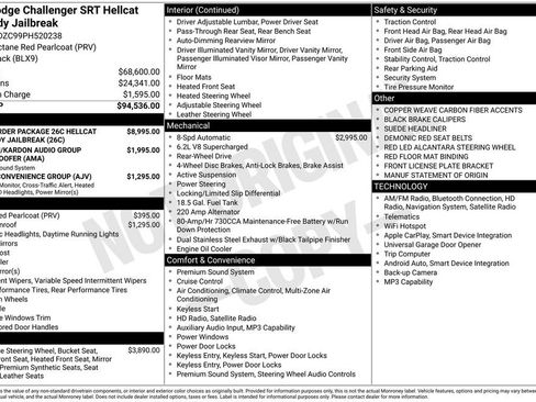 Used 2023 Dodge Challenger SRT Hellcat image 37