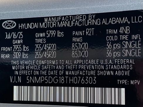 New 2026 Hyundai Santa Fe Calligraphy AWD/4WD image 34