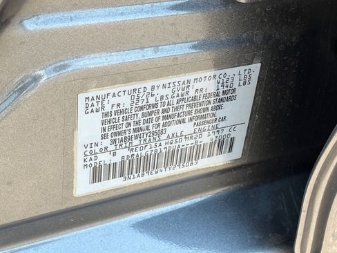 New 2026 Nissan Sentra SL w/ Floor Mat Package FWD image 30