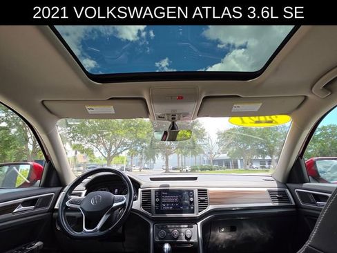Used 2021 Volkswagen Atlas SE w/ Panoramic Sunroof Package FWD image 21