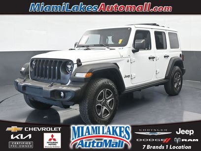 Used 2020 Jeep Wrangler Unlimited Sport S w/ Sun And Sound Package