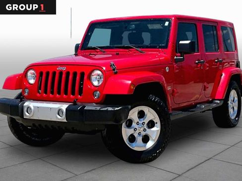 Used 2015 Jeep Wrangler Unlimited Sahara AWD/4WD image 1