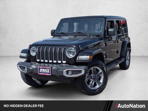 Used 2021 Jeep Wrangler Unlimited Sahara AWD/4WD image 1
