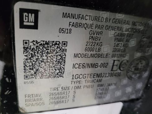 Used 2018 Chevrolet Colorado ZR2 w/ ZR2 Midnight Special Edition image 45