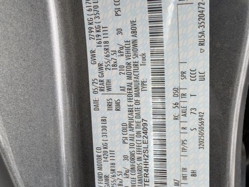 New 2025 Ford Ranger XLT w/ Equipment Group 301A High image 23