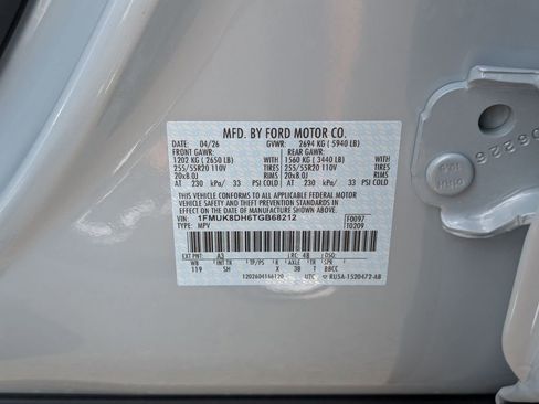 New 2026 Ford Explorer Active AWD/4WD image 27