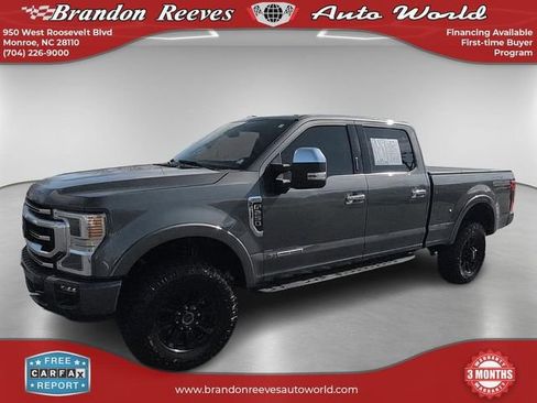 Used 2022 Ford F250 Platinum w/ Tremor Off-Road Package image 1