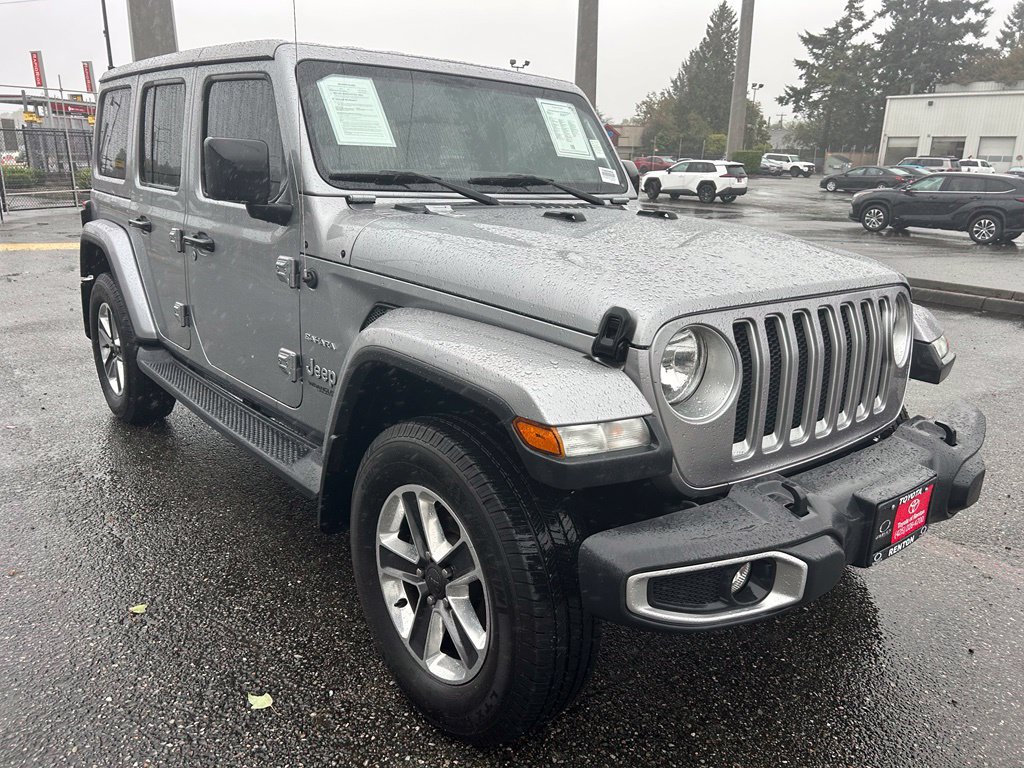 Used 2018 Jeep Wrangler Unlimited Sahara w/ Cold Weather Group AWD/4WD image 3