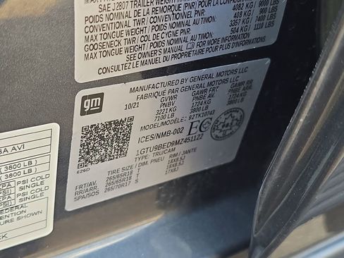 Used 2021 GMC Sierra 1500 SLE image 33