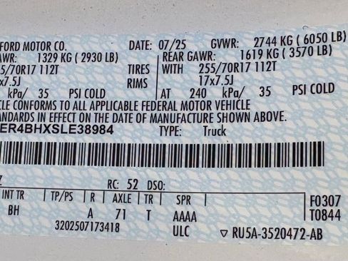 New 2025 Ford Ranger XL w/ Trailer Tow Package image 52