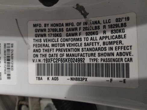Used 2019 Honda Civic LX image 33