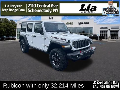 Used 2025 Jeep Wrangler Unlimited Rubicon AWD/4WD image 1