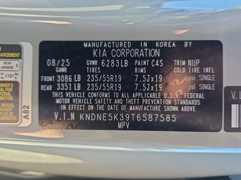 New 2026 Kia Carnival SX Prestige image 39