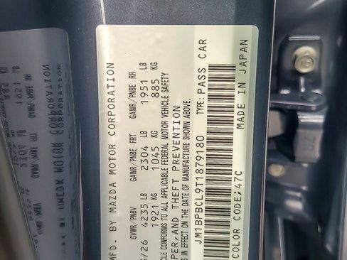 New 2026 MAZDA MAZDA3 Carbon AWD/4WD image 19