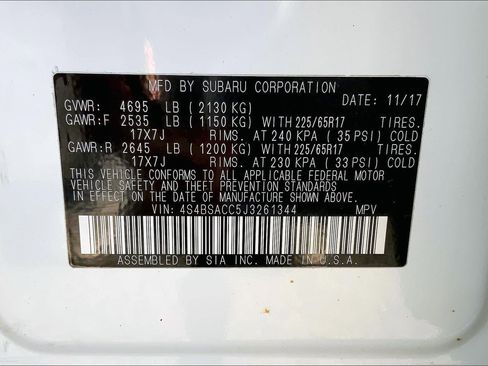 Used 2018 Subaru Outback 2.5i Premium image 30