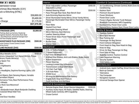 Used 2025 BMW X1 M35i w/ Premium Package image 5