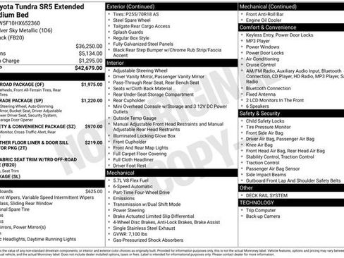 Used 2017 Toyota Tundra SR5 w/ TRD Off Road Package image 34