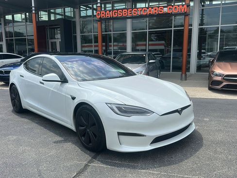 Used 2021 Tesla Model S Plaid AWD/4WD image 8