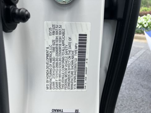 Certified 2025 Honda Odyssey EX-L image 37