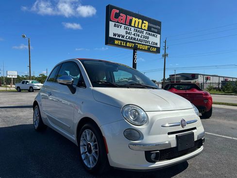 Used 2012 FIAT 500 Lounge w/ Luxury Leather Pkg image 1