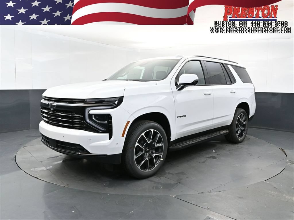 New 2026 Chevrolet Tahoe RST w/ RST Capability Package AWD/4WD image 1