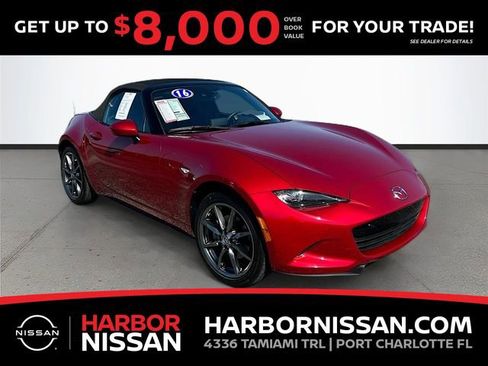 Used 2016 MAZDA MX-5 Miata Grand Touring RWD image 1