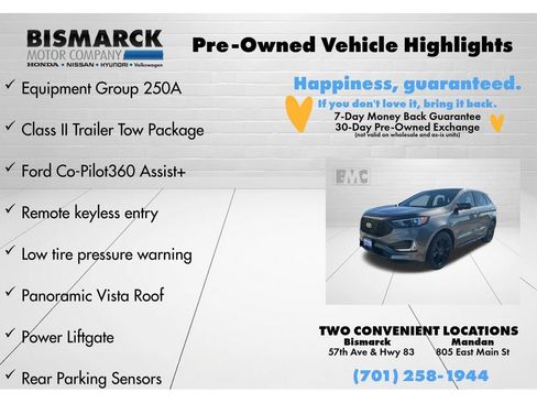 Used 2022 Ford Edge ST-Line w/ Class II Trailer Tow Package AWD/4WD image 5