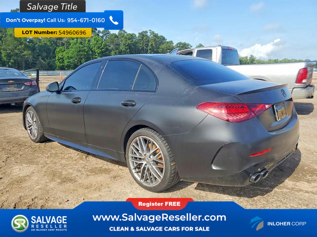 Used 2024 Mercedes-Benz C 43 AMG 4MATIC Sedan image 3