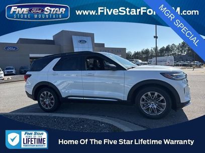 New 2026 Ford Explorer Platinum