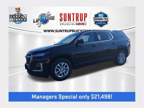 Used 2022 Chevrolet Traverse LS AWD/4WD image 1