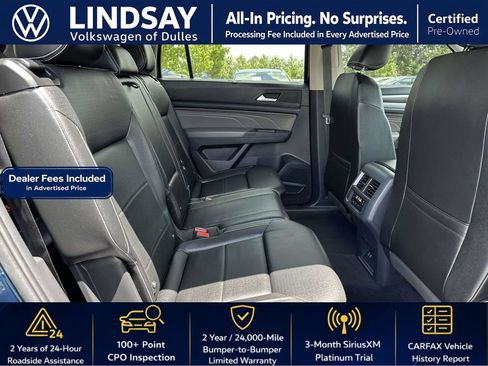 Certified 2023 Volkswagen Atlas SE AWD/4WD image 14