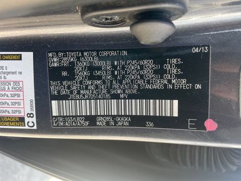 Used 2013 Toyota 4Runner Limited AWD/4WD image 27