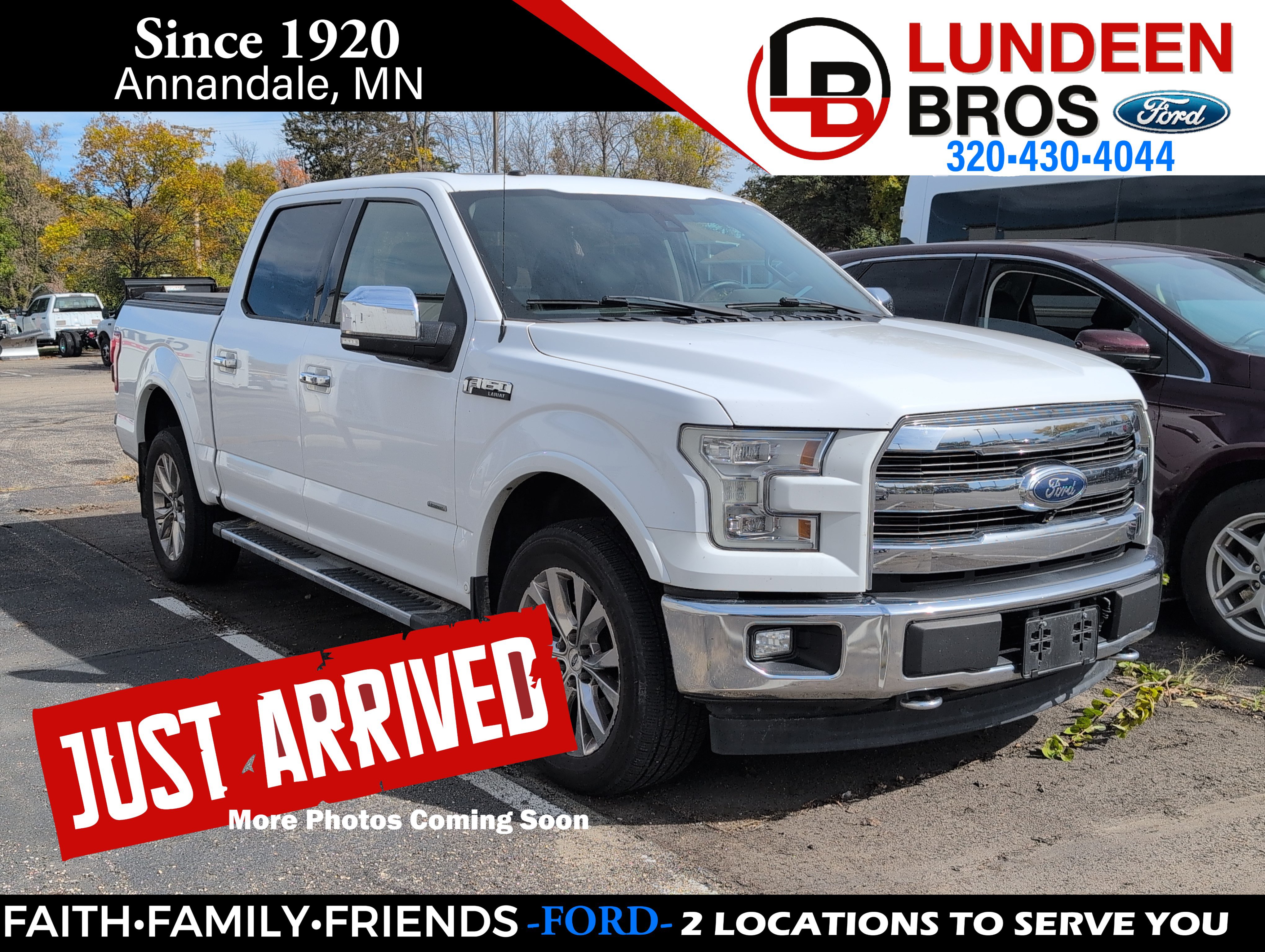 Used 2017 Ford F150 Lariat w/ Equipment Group 502A Luxury AWD/4WD image 1
