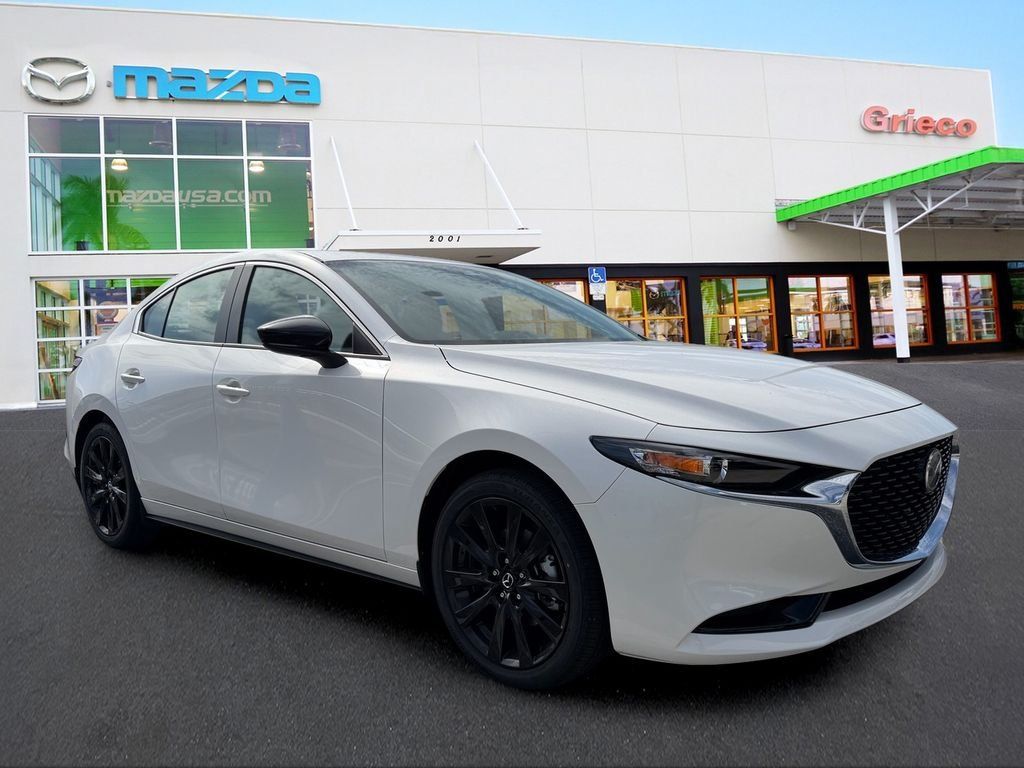 New 2026 MAZDA MAZDA3 Carbon AWD/4WD image 1