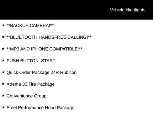 New 2026 Jeep Wrangler Unlimited Rubicon w/ Xtreme 35 Tire Package AWD/4WD image 3