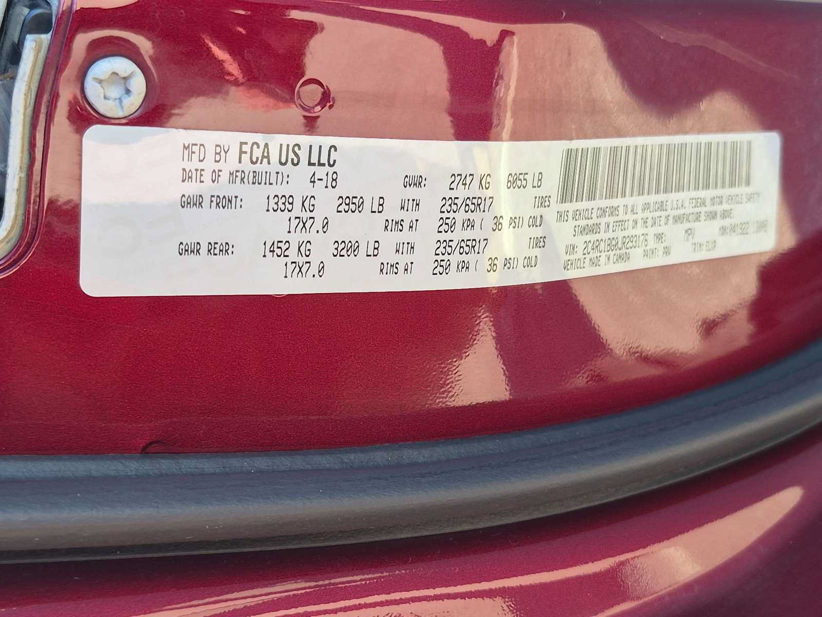 Used 2018 Chrysler Pacifica Touring-L FWD image 32