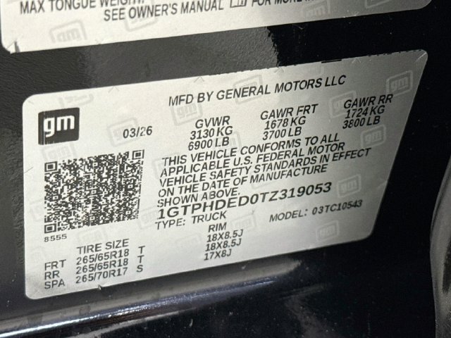 Used 2026 GMC Sierra 1500 SLT RWD image 39